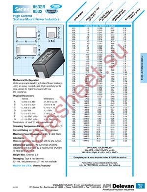 8532-01J datasheet  